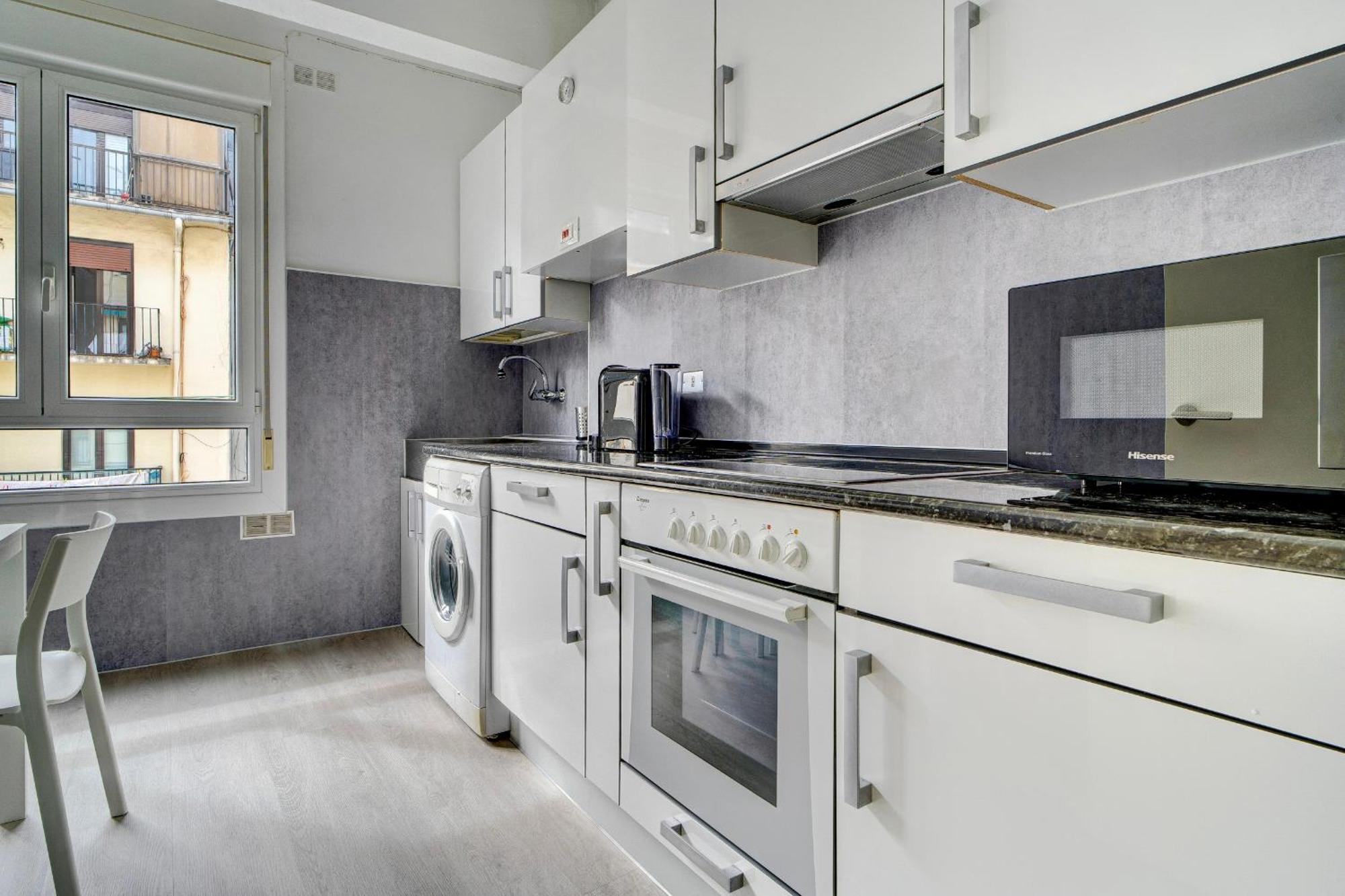 Apartamento Coqueto En Gros San Sebastián Kültér fotó